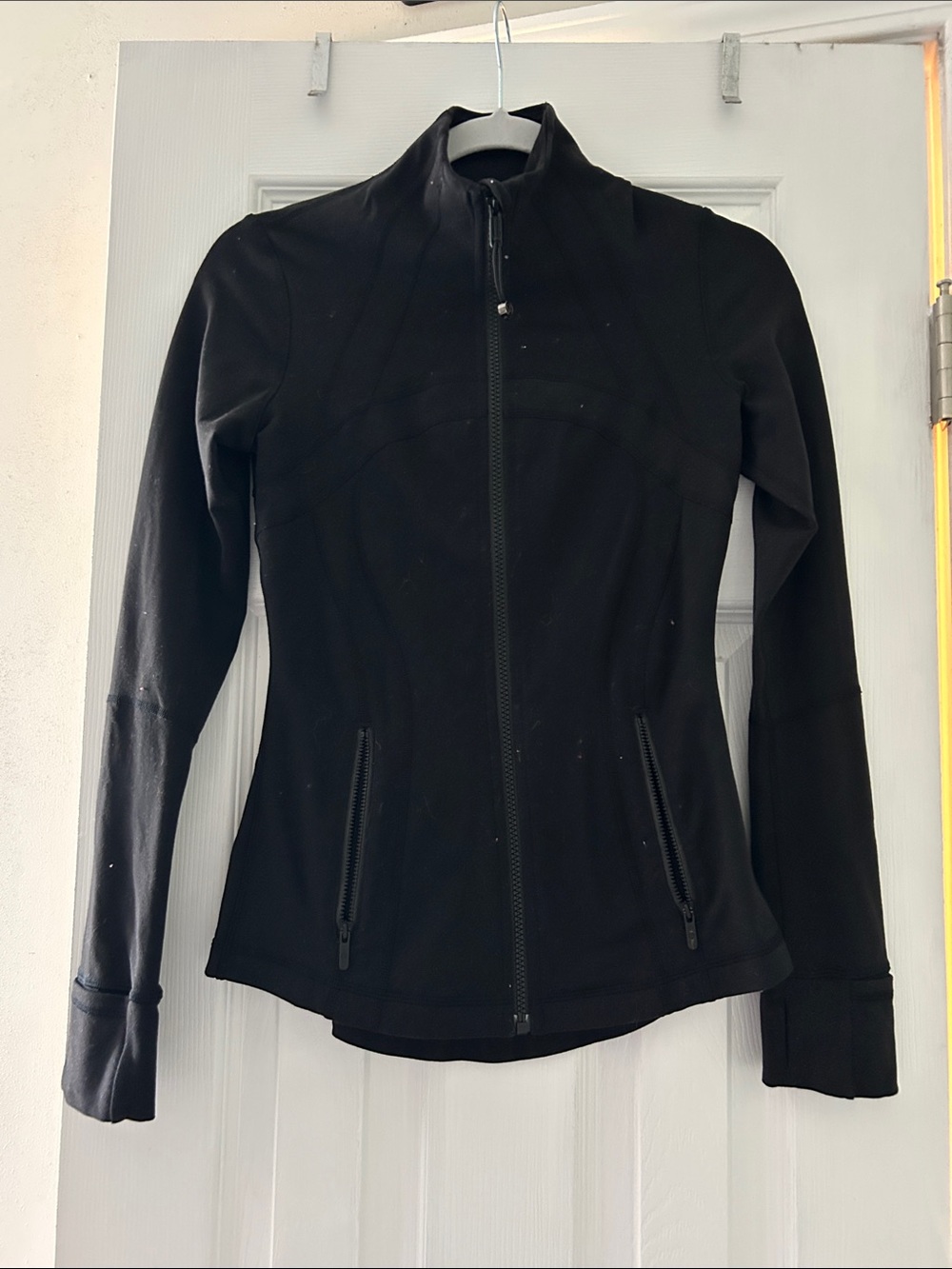 lululemon athletica Black Fitted Zip Jacket